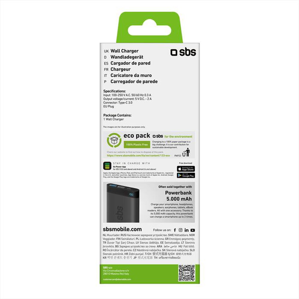 Immagine del prodotto SBS - TETRTC3AUL-Nero