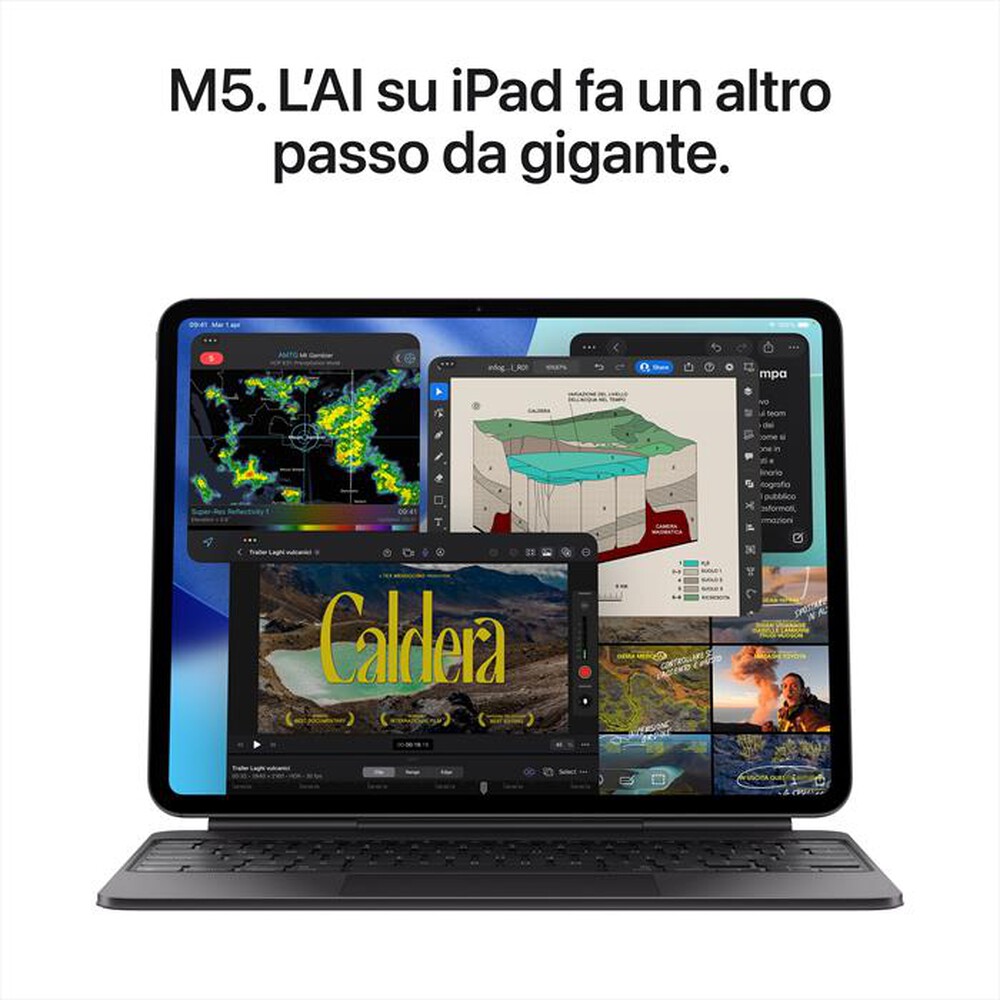 Immagine del prodotto APPLE - iPad Pro 11" M5 WiFi + Cellular 256GB-Nero Siderale
