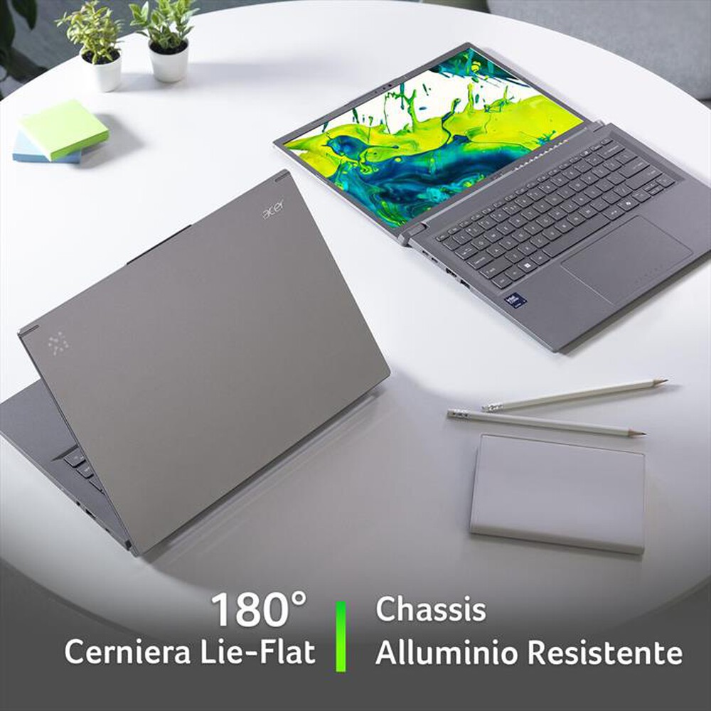 Immagine del prodotto ACER - Notebook ASPIRE 14 AI A14-52M-5067 OLED - Ultra 5-Grigio