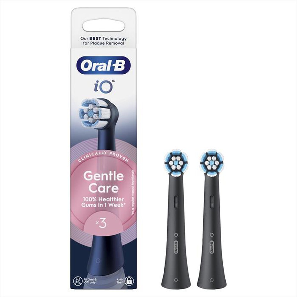 Immagine del prodotto ORAL-B - OB PW REFILL GENTLE CARE BLACK X3CT-NERO