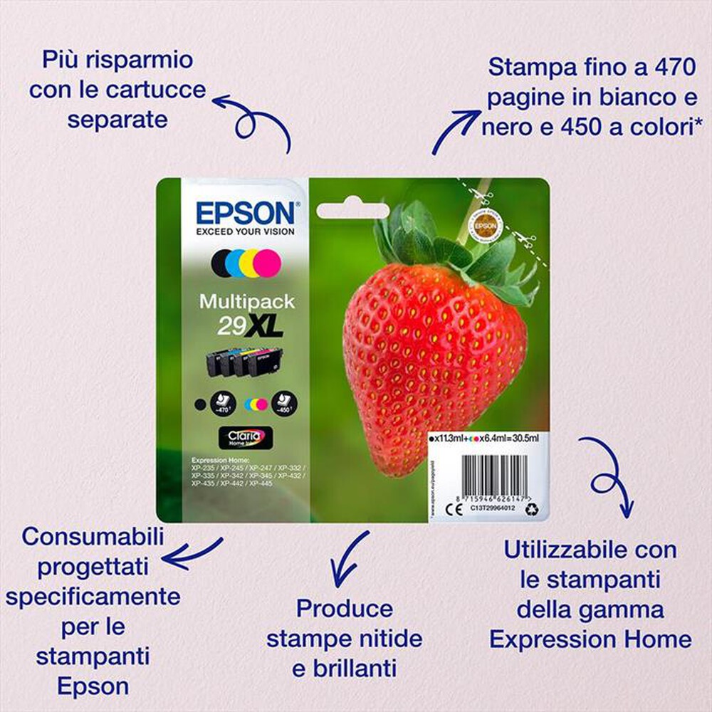 Immagine del prodotto EPSON - C13T29844020-Giallo