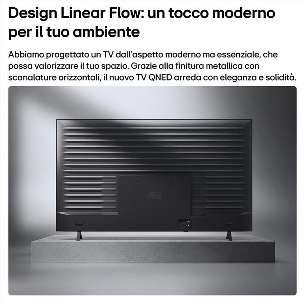 Immagine del prodotto LG - Smart TV QNED AI MINILED 4K 65" 65QNED70B6C-Charcoal Black