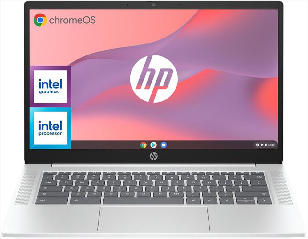 Immagine del prodotto HP - CHROMEBOOK 14A-NF0016NL ChromeOS 14"-Argento ghiaccio