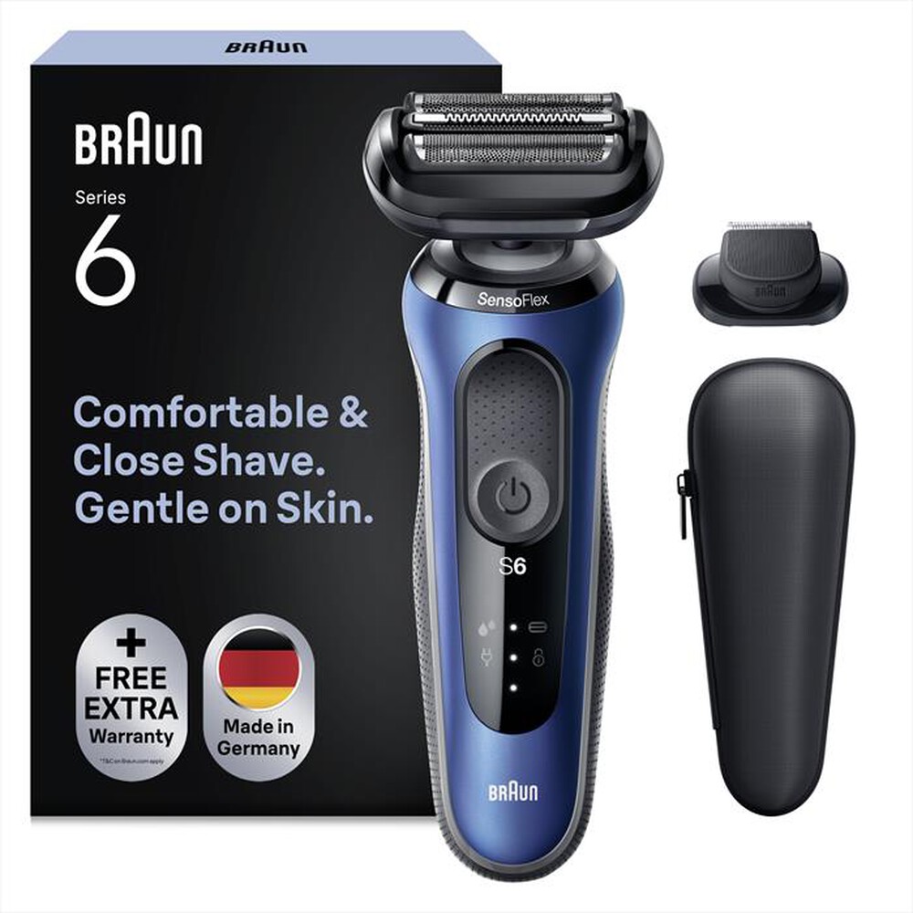 Immagine del prodotto BRAUN - Rasoio SERIES 6 61-B1200S-BLU