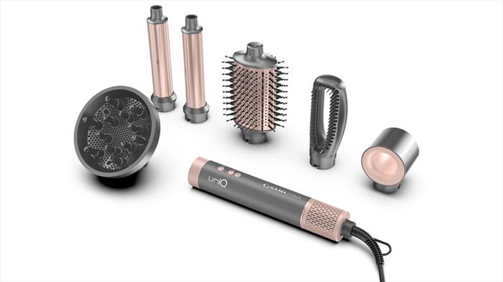 Immagine del prodotto GAMA - MULTISTYLER UNIQ FLOW 6 ACCESSORI-grigio e rosa