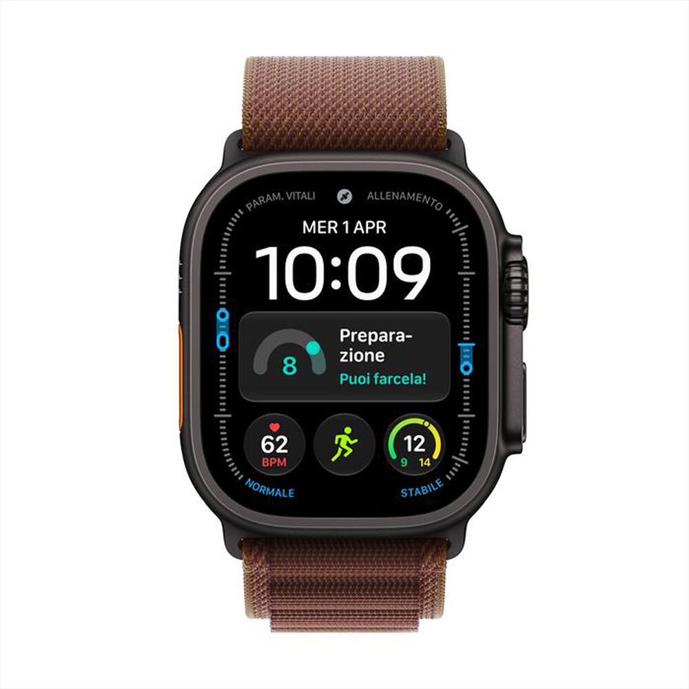 Immagine del prodotto APPLE - Watch Ultra 4 GPS + Cellular 49mm Titanio-Alpine Loop Borgogna - Large
