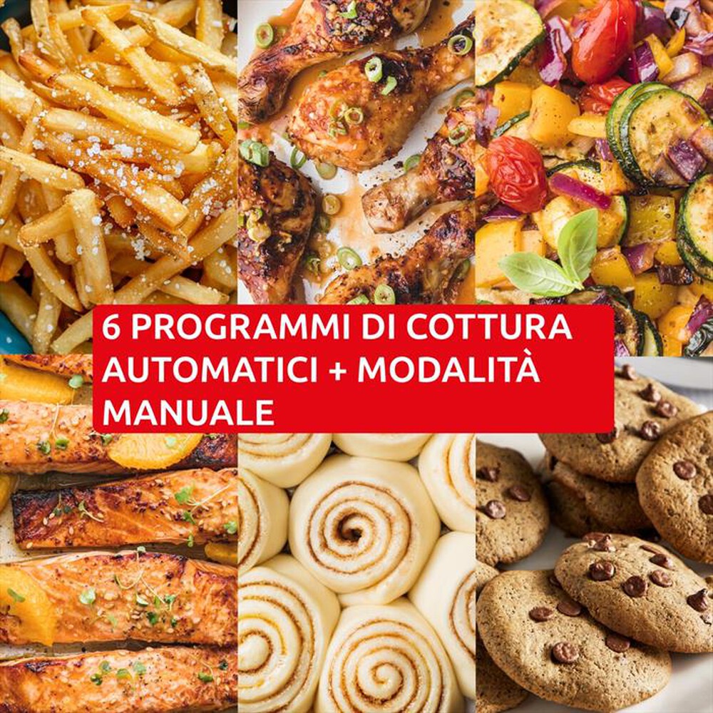 Immagine del prodotto MOULINEX - Friggitrice ad aria con doppia resistenza EZ7568F0-Nero