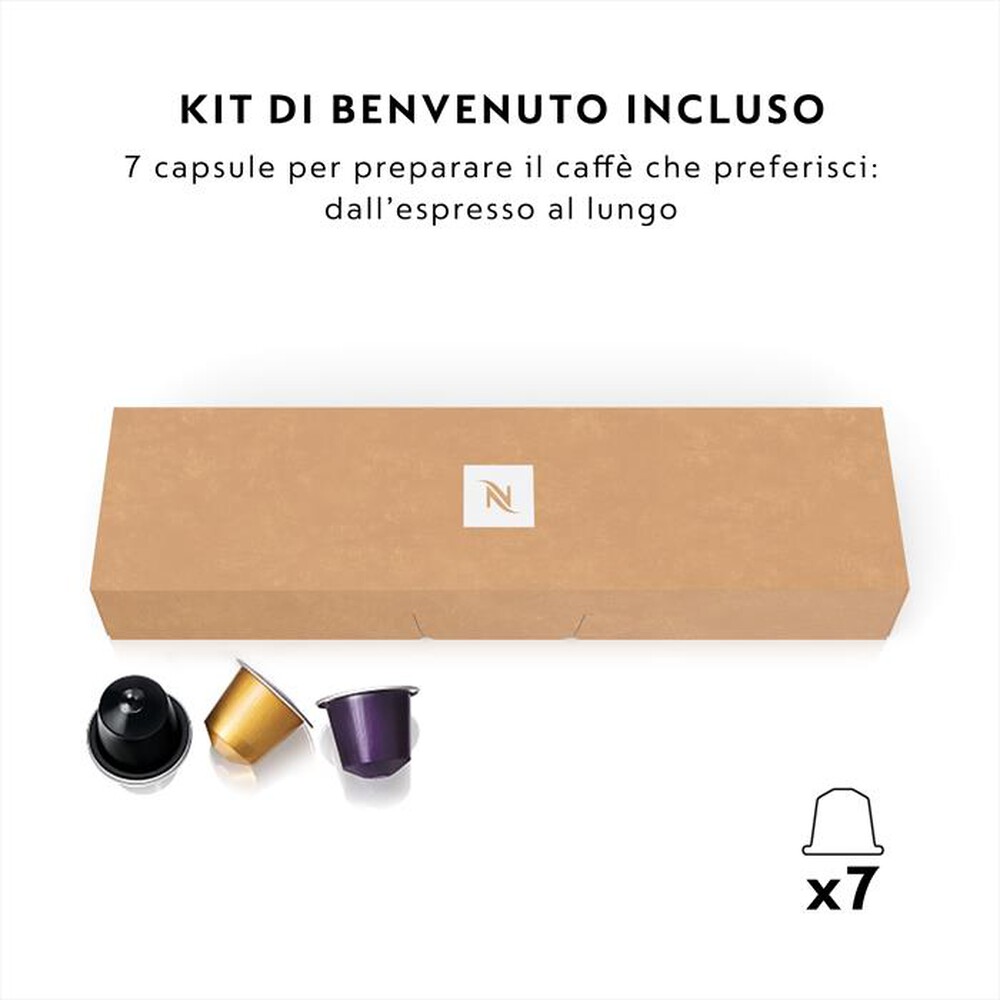 Immagine del prodotto DE LONGHI - Macchina da caff&egrave; Pixie EN127.BL capsule Nespresso-blu