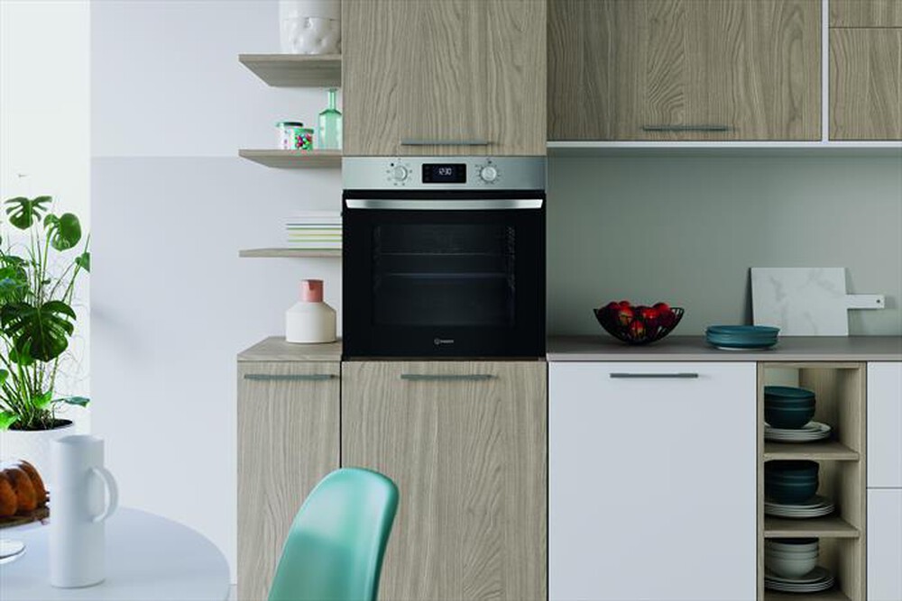 Immagine del prodotto INDESIT - Forno multifunzione IO 255H X Classe A 71lt