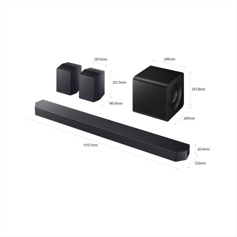 Immagine del prodotto SAMSUNG - Soundbar 9.1.4 canali HW-Q930H/XC-Titan Black