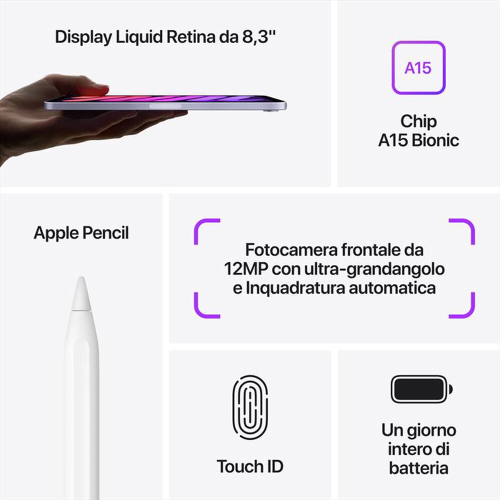 Immagine del prodotto APPLE - iPad mini Wi-Fi 64GB-Purple