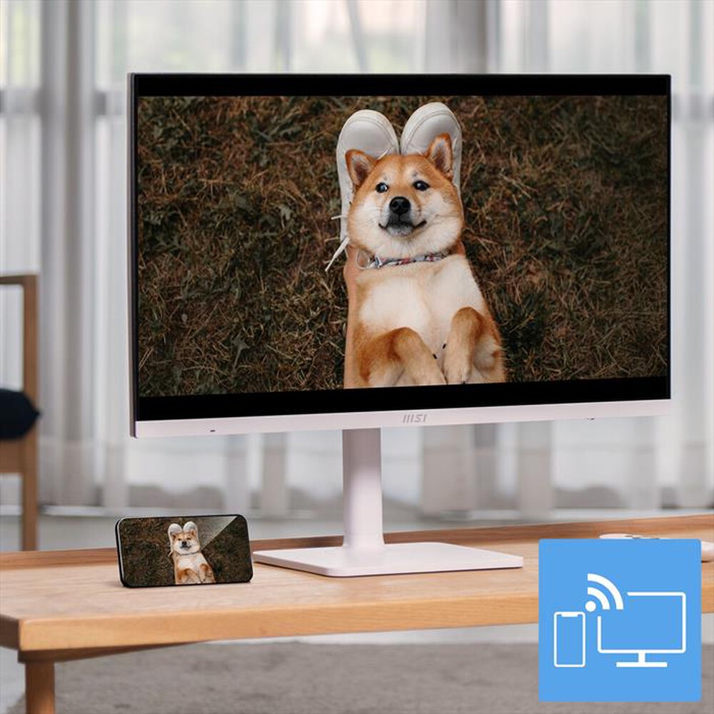 Immagine del prodotto MSI - Monitor LED 4K 27" MODERN MD272UPSW-Bianco