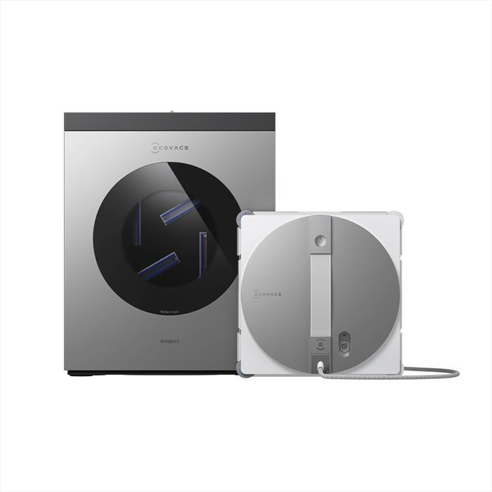 ECOVACS - WINBOT W3 OMNI EU-Argento, Bianco