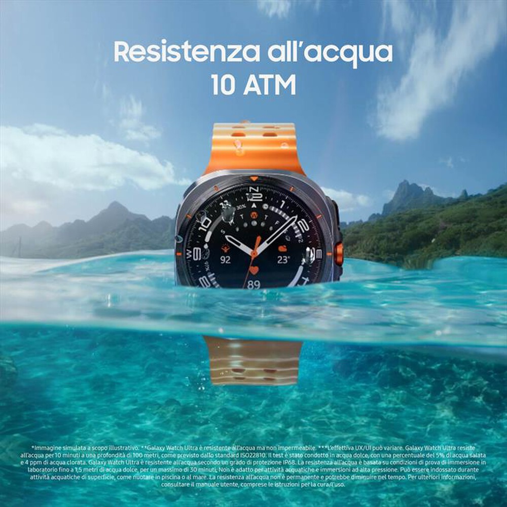 Immagine del prodotto SAMSUNG - Smartwatch GALAXY WATCH ULTRA 47MM LTE-Titanium Silver