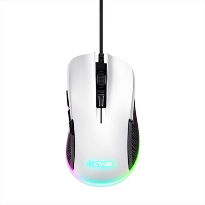 TRUST - GXT922W YBAR GAMING MOUSE-White/Black