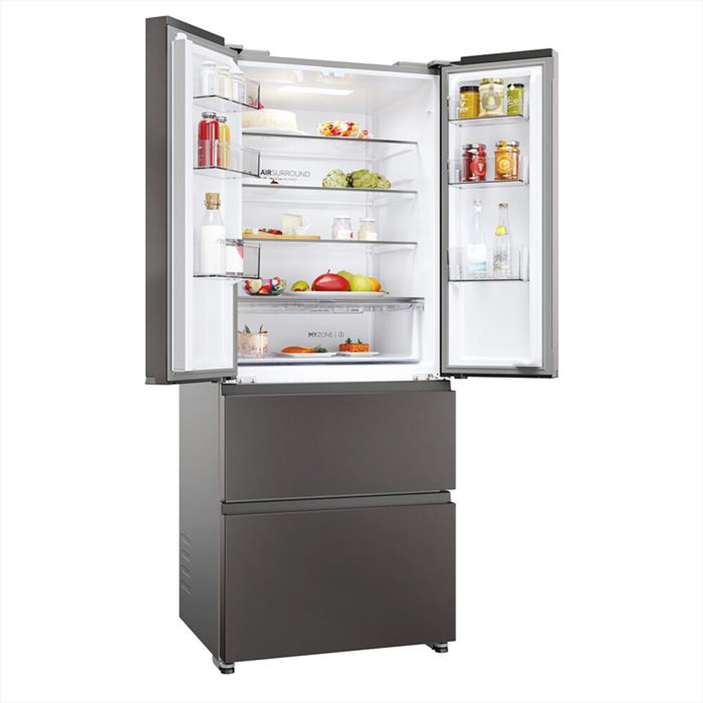 Immagine del prodotto HAIER - Frigorifero combinato HFR3718DNMD Classe D 402lt-Antracite