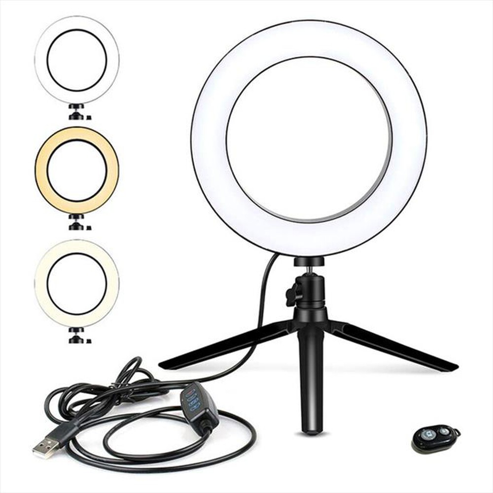 Immagine del prodotto MAJESTIC - Lampada portatile MYSELFIE-NERO