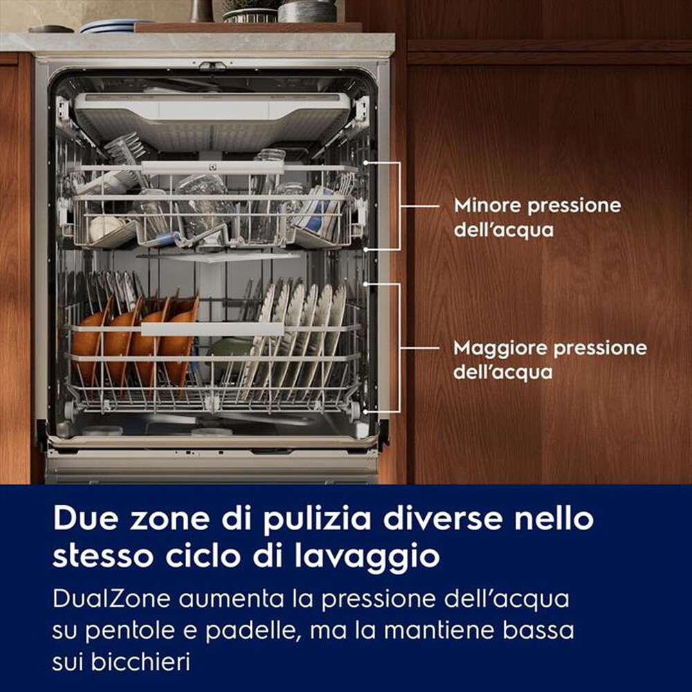 Immagine del prodotto ELECTROLUX - Lavastoviglie E82LX220S Classe A 14 coperti-Bianco
