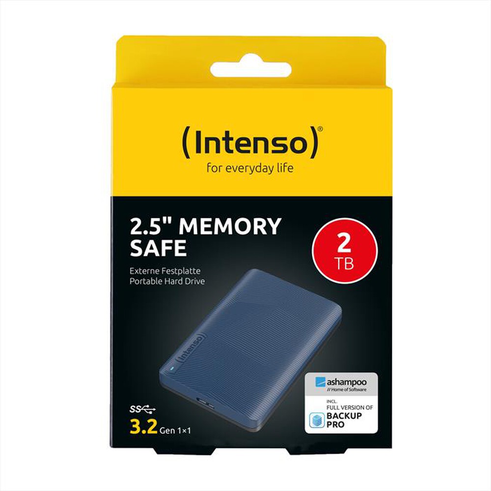 Immagine del prodotto INTENSO - Hard disk MEMORY SAFE 2TB-BLU