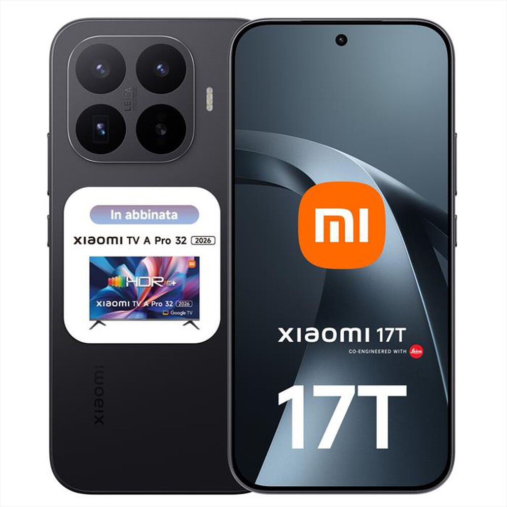 Immagine del prodotto XIAOMI - Smartphone XIAOMI 17T 256GB+12GB-Black