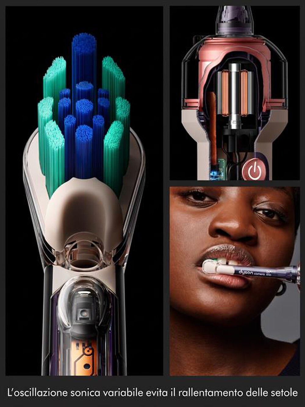 Immagine del prodotto DYSON - Spazzolino elettrico con idropulsore CameraJet-Ceramic Ultra Blue