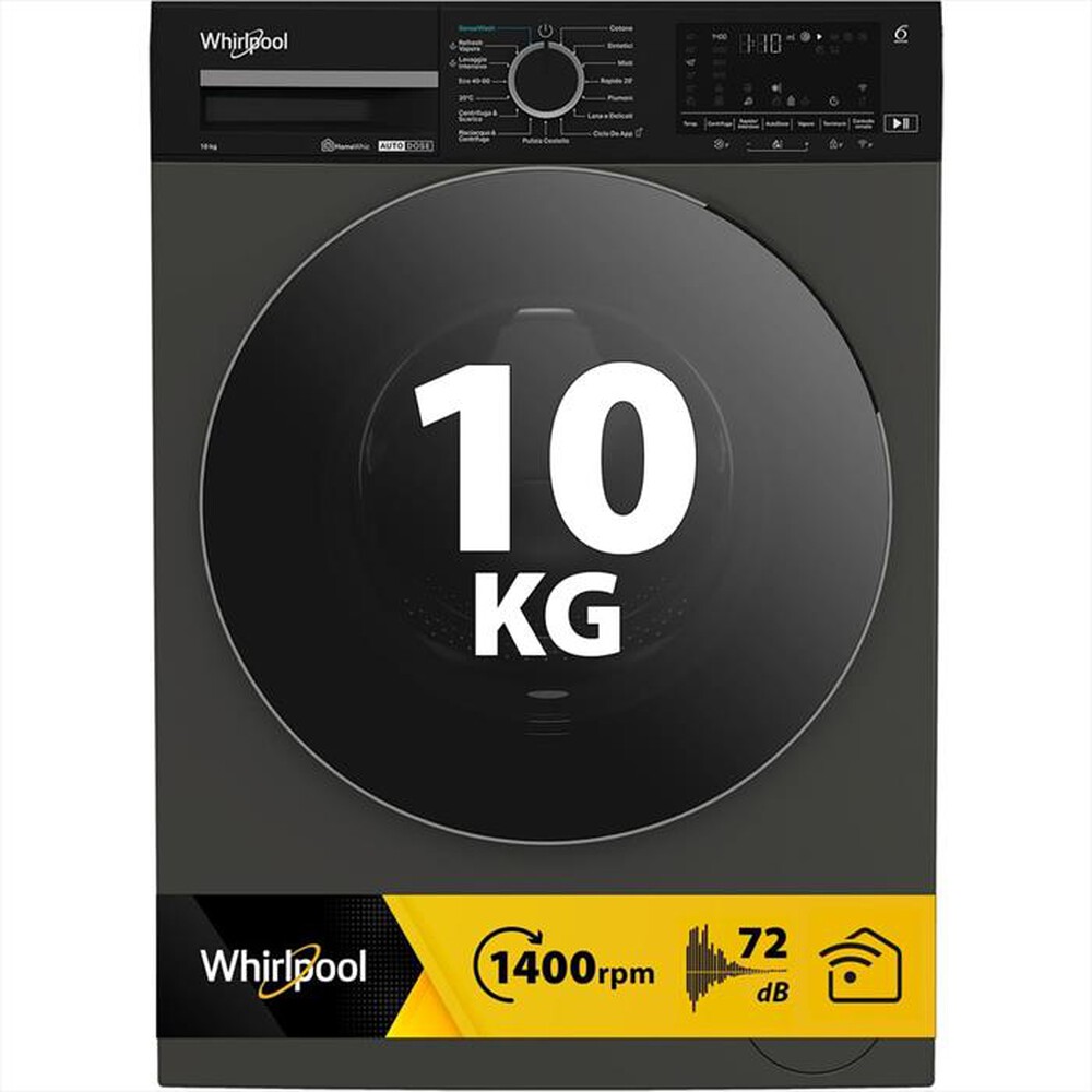 Immagine del prodotto WHIRLPOOL - Lavatrice WPM011GADSIT 10Kg Classe A-Nero