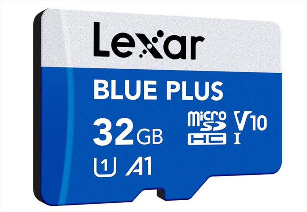 Immagine del prodotto LEXAR - 32GB MICROSDHC PLUS-Blue/White