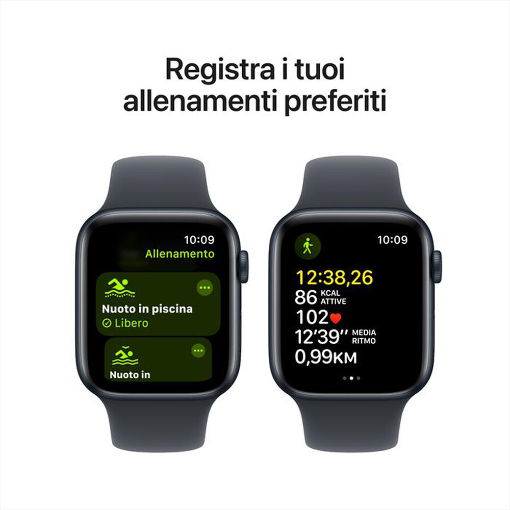 Immagine del prodotto APPLE - Watch SE GPS + Cellular 44mm Cassa Alluminio-Midnight Sport Band Midnight L