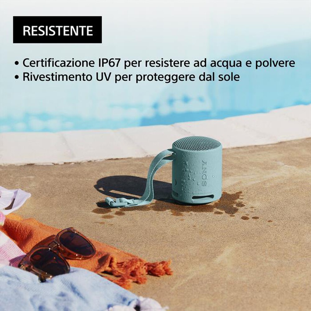 Immagine del prodotto SONY - Speaker SRSXB100H.CE7-Grigio