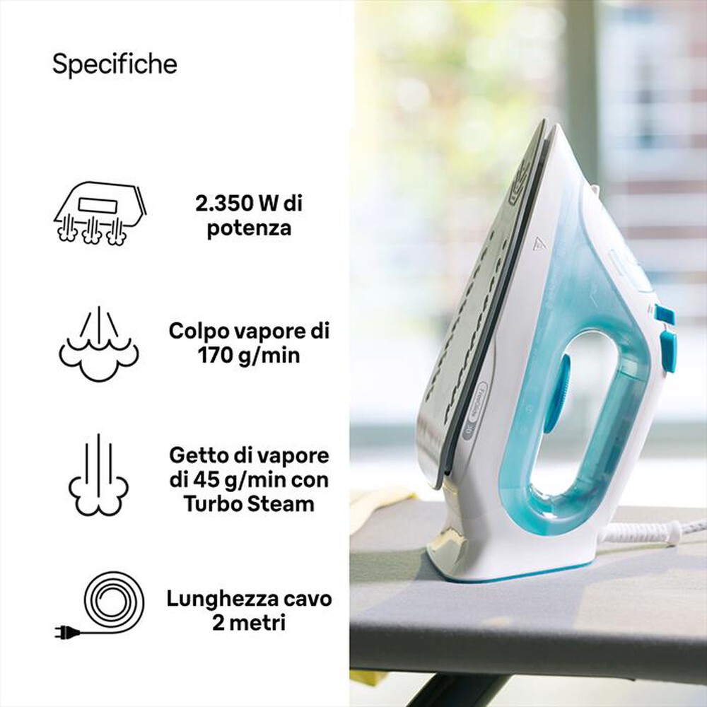 Immagine del prodotto BRAUN - FERRO A VAPORE TEXSTYLE 3 SI3041GR-Bianco/Verde