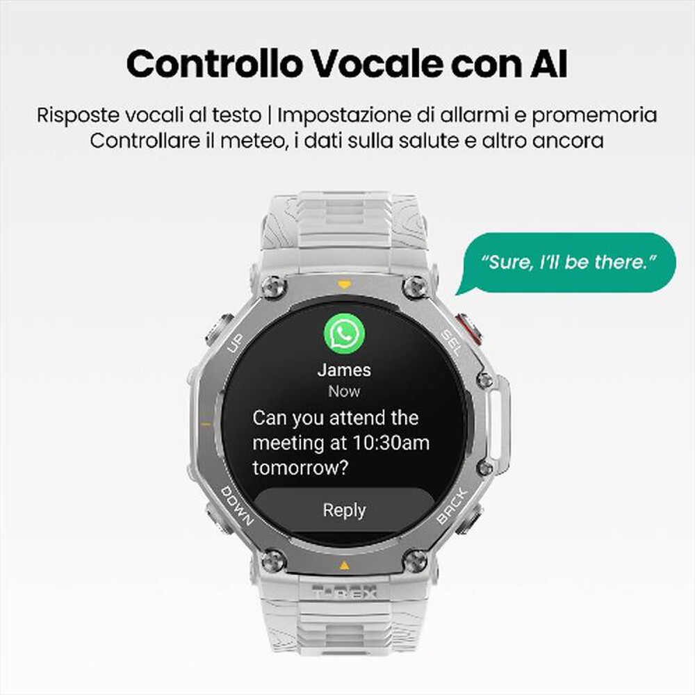 Immagine del prodotto AMAZFIT - Smartwatch T-REX 3-Onyx Black