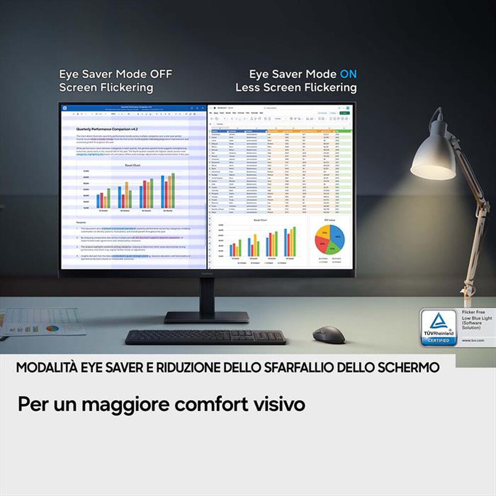 Immagine del prodotto SAMSUNG - MONITOR VIEWFINITY S7 S70H 4K 27" UHD FLAT-Black