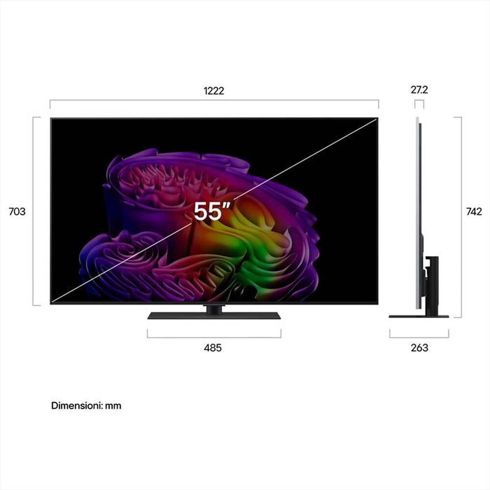 Immagine del prodotto LG - Smart TV OLED EVO AI 4K 55" G6S OLED55G66LS-Dark Satin Silver