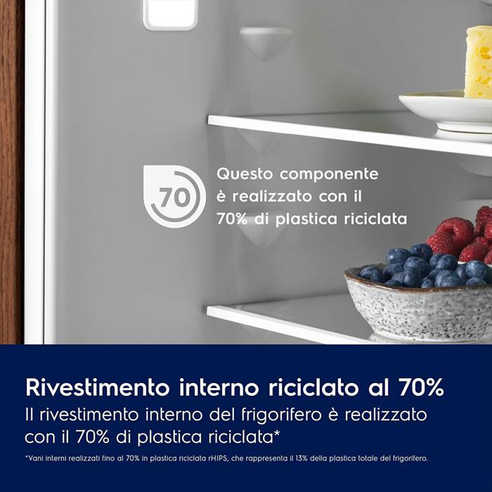 Immagine del prodotto ELECTROLUX - Frigorifero combinato ENG7TE75S Classe E 376 lt