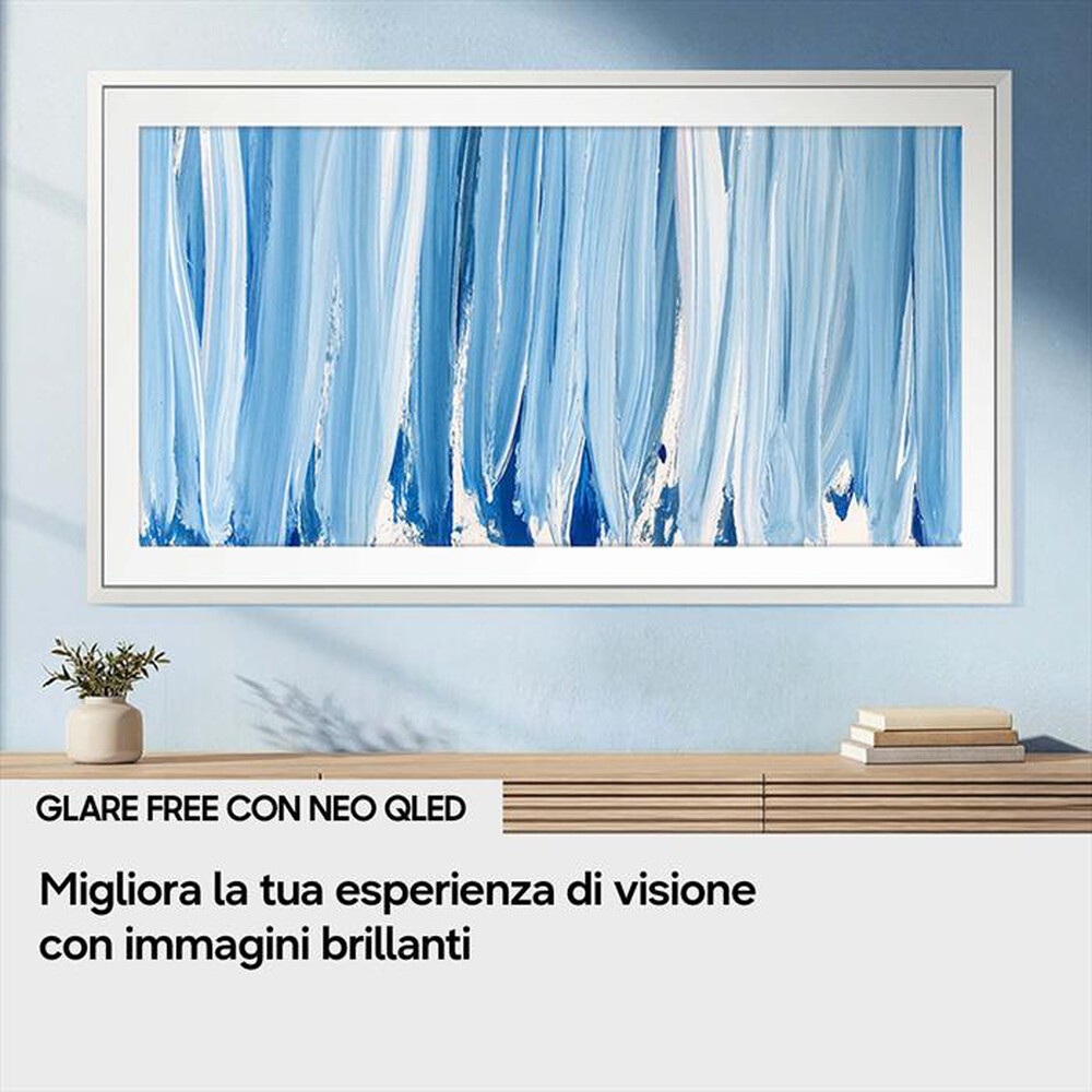 Immagine del prodotto SAMSUNG - Smart TV The Frame Pro QLED AI 65" QE65LS03HWUXZT-Black