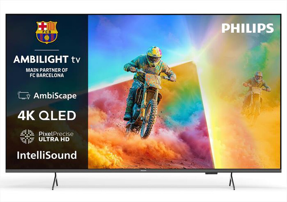 Immagine del prodotto PHILIPS - Smart TV QLED 4K 43" 43PQS8501/12-Black