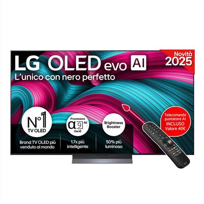 LG - Smart TV OLED UHD 4K 65" OLED65C55LA-Black