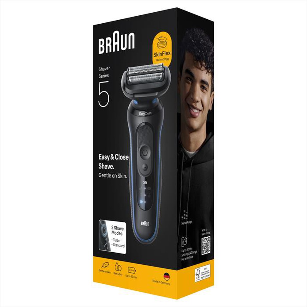 Immagine del prodotto BRAUN - Rasoio SHAVER 52-B1000S-BLU