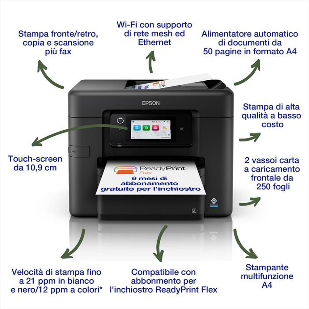 Immagine del prodotto EPSON - Stampante multifunzione WF-4930-Nero