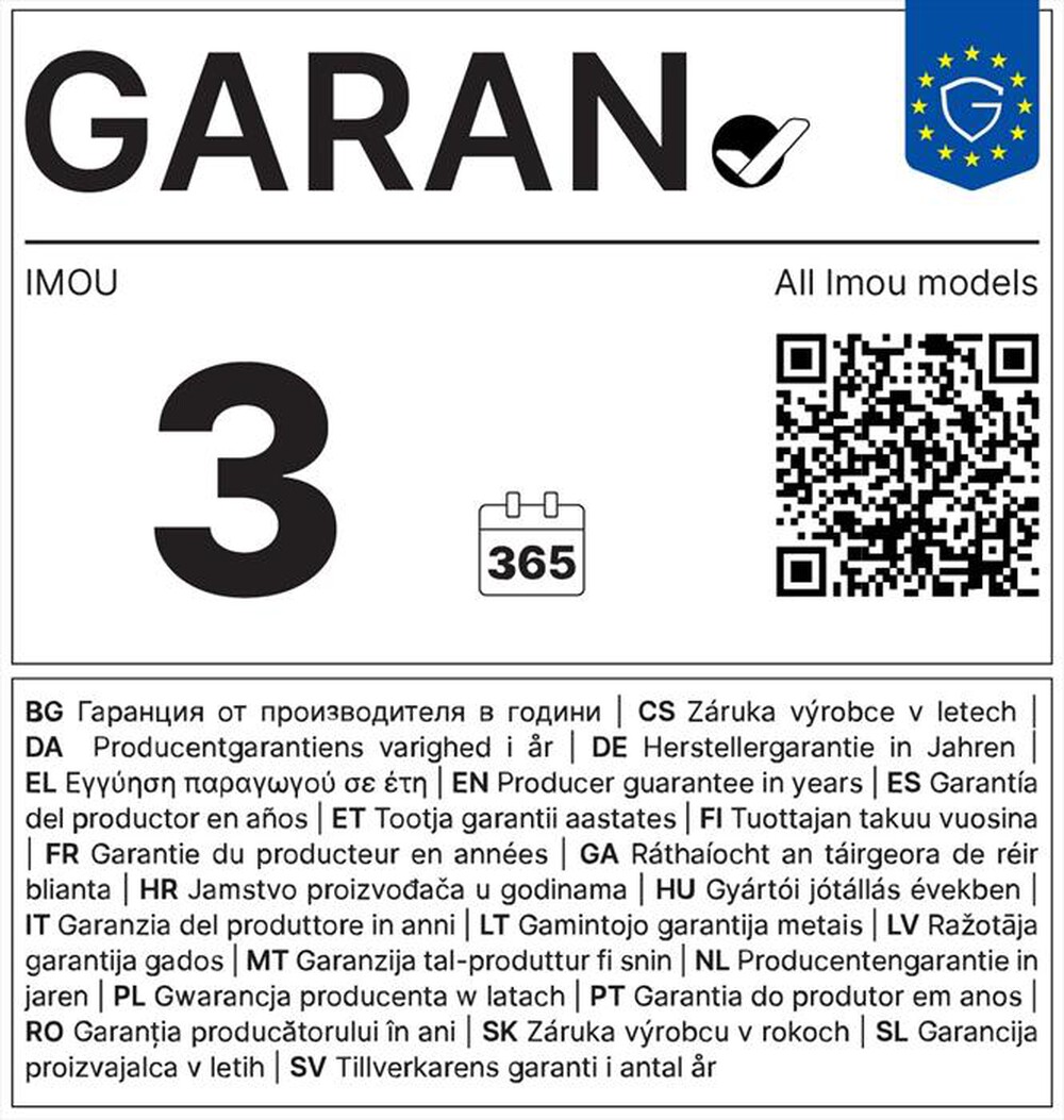 Immagine del prodotto IMOU - Telecamera da interno motorizzata RANGER RC 3K-BIANCO