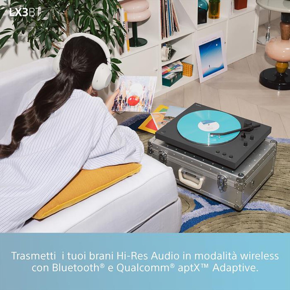 Immagine del prodotto SONY - Giradischi con Bluetooth PSLX3BT.CEL-GRIGIO