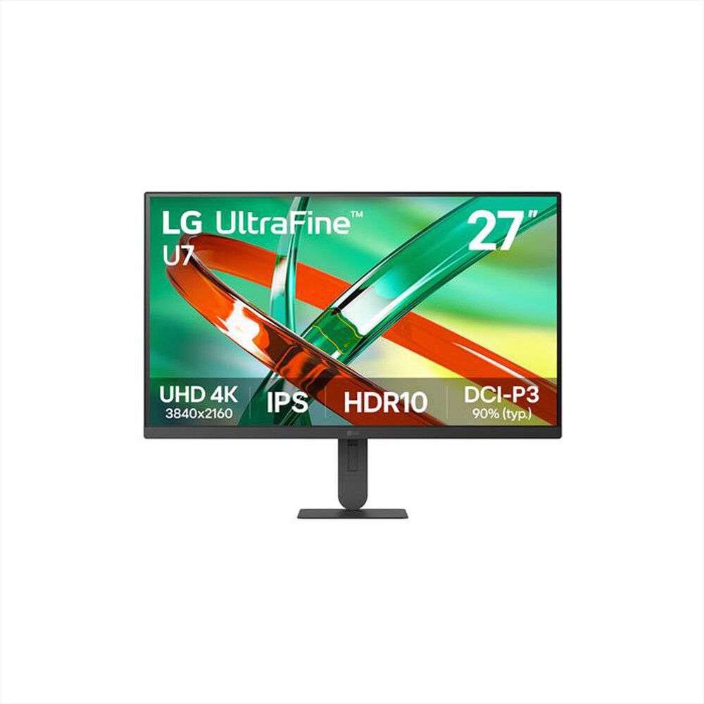 LG - Monitor LCD 4K 27" 27U711B-B-Black