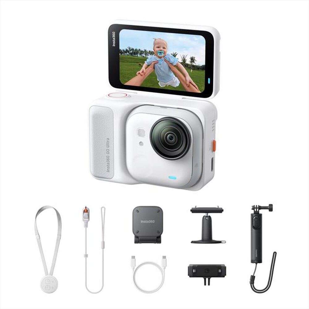 Immagine del prodotto INSTA360 - Action Camera GO ULTRA CREATOR BUNDLE-Bianco