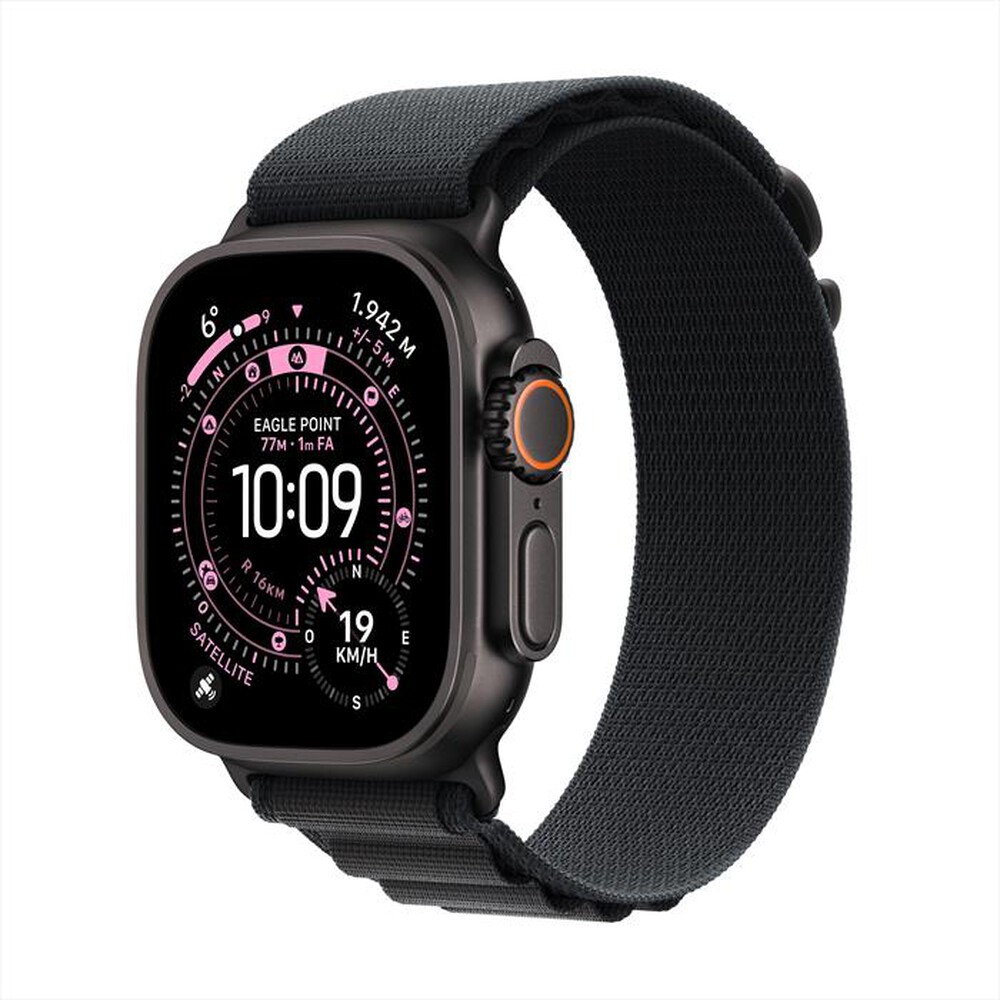 Immagine del prodotto APPLE - Watch Ultra 3 GPS + Cellular 49mm Titanio Nero-Alpine Loop Nero - L