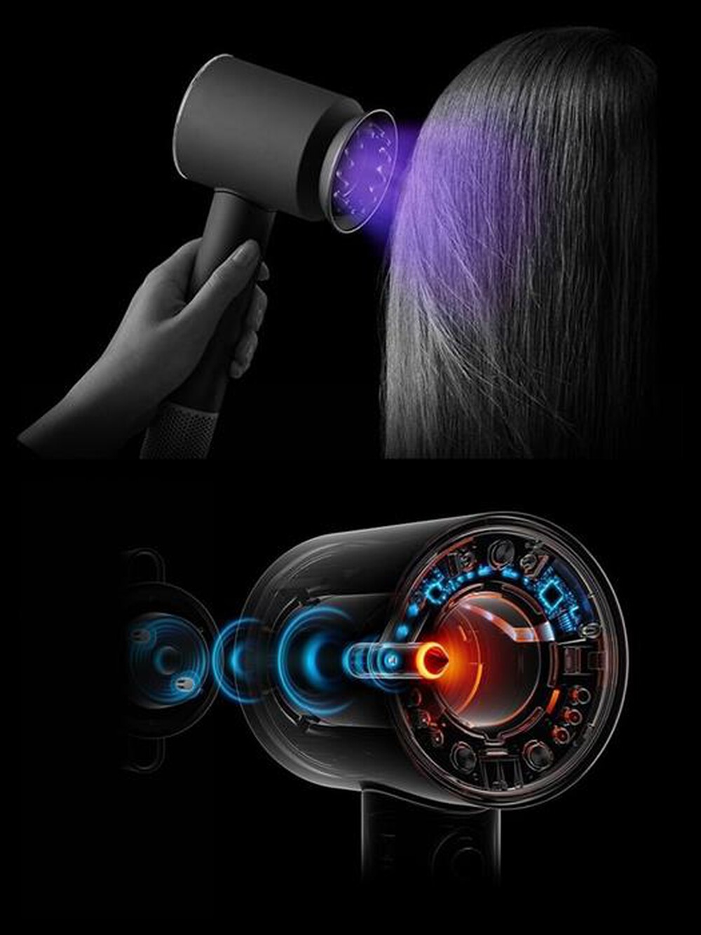 Immagine del prodotto DYSON - Asciugacapelli Supersonic Nural Lisci/Mossi-Seta ambrata