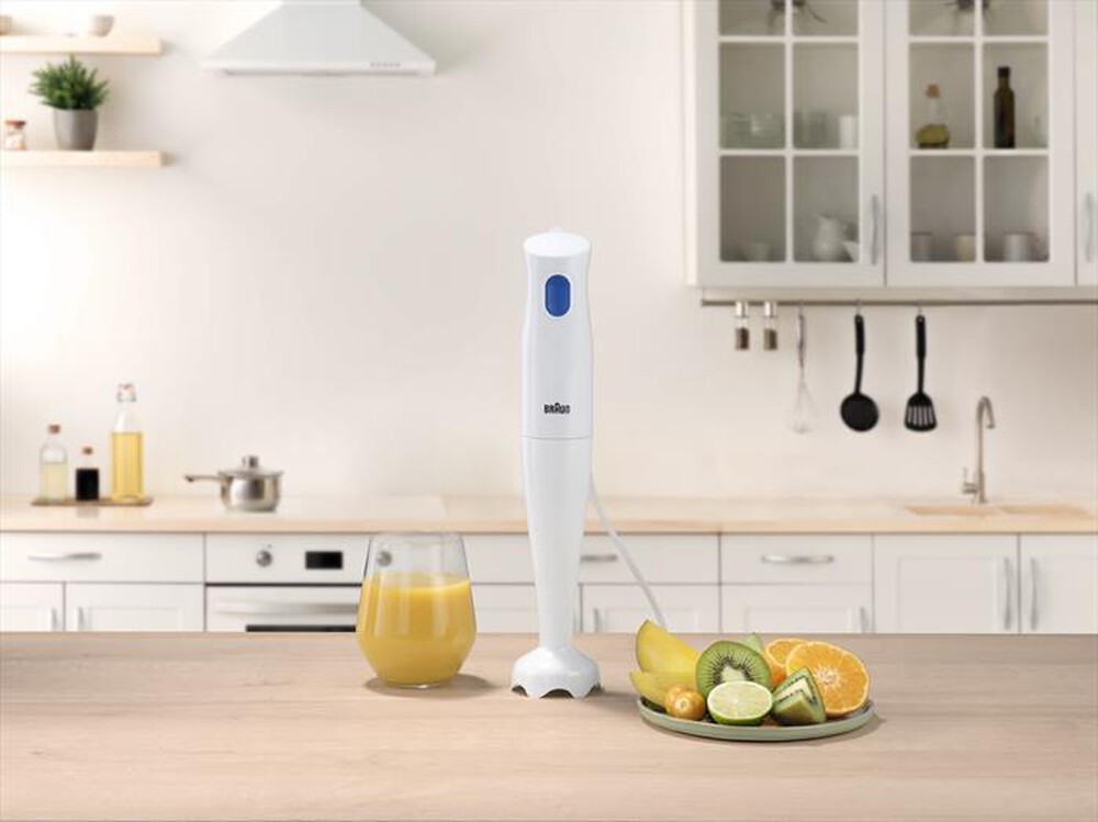 Immagine del prodotto BRAUN - Frullatore a immersione Minipimer MQ10.001P-Bianco