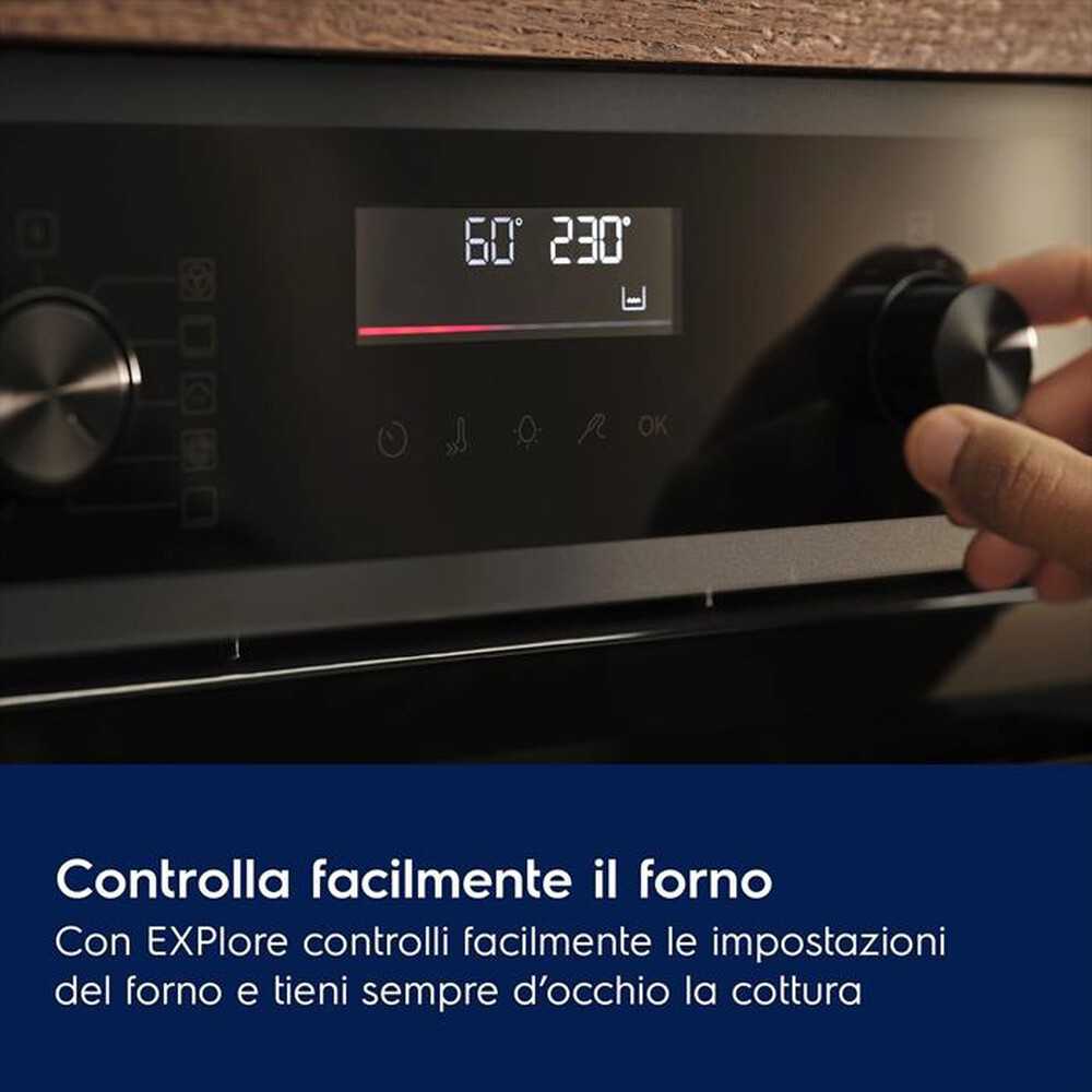 Immagine del prodotto ELECTROLUX - Forno incasso elettrico EOC6H56H Classe A+-Nero