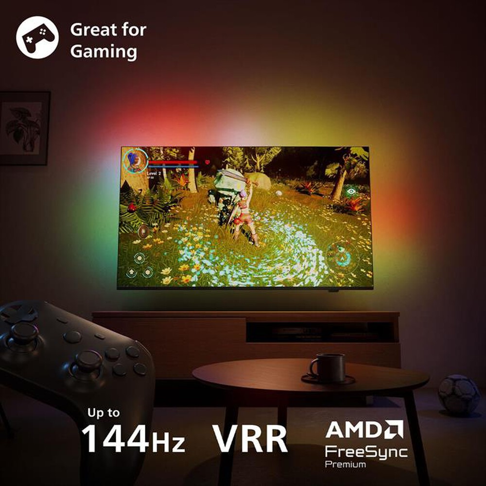 Immagine del prodotto PHILIPS - Smart TV MINI LED UHD 4K 65" 65MLED920/12-Black