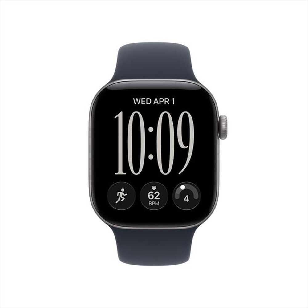 Immagine del prodotto APPLE - Watch Series 12 GPS 42mm Alluminio Grigio Siderale-Sport Band Blu marino - M/L