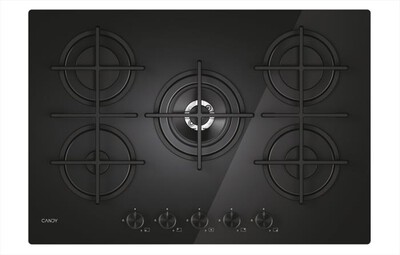 CANDY - Piano cottura a gas CVG74WTB 75 cm-Black